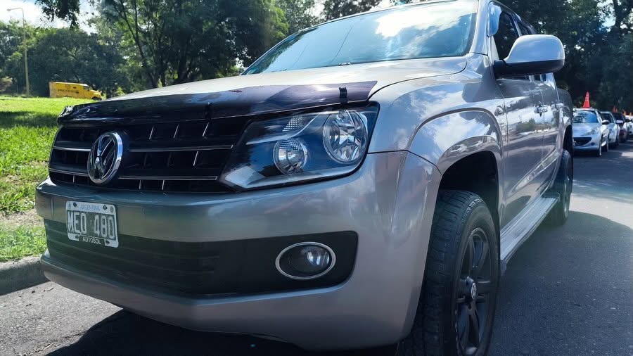 Volkswagen Amarok 2013: Detalle del frente