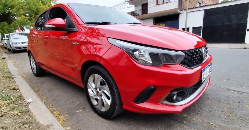 Fiat Argo: Detalle del frente y lateral