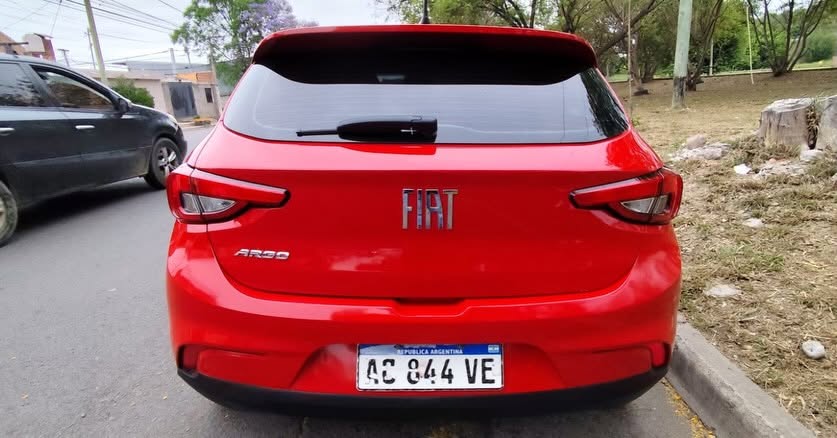 Fiat Argo: Vista trasera