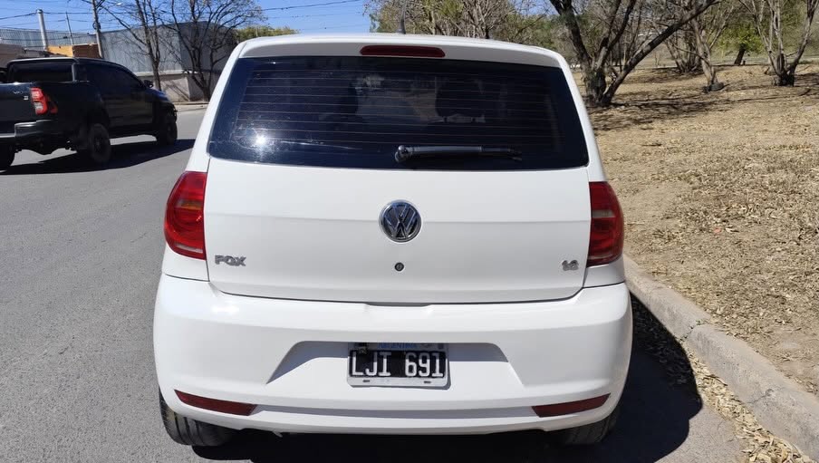 Volkswagen Fox Comfortline: Vista trasera