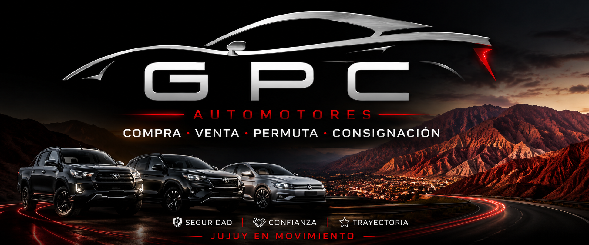 GPC Automotores: compra, venta, permuta y consignación. Jujuy en movimiento.