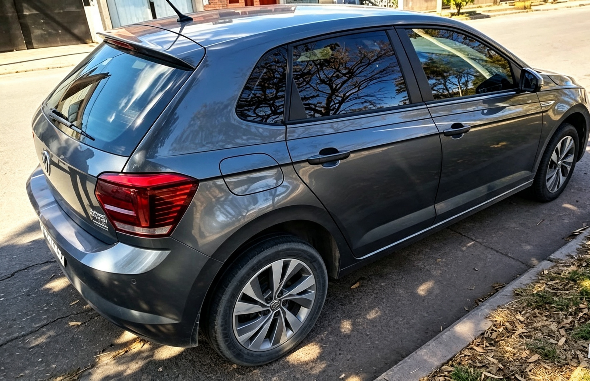 Volkswagen Polo: Vista trasera en diagonal