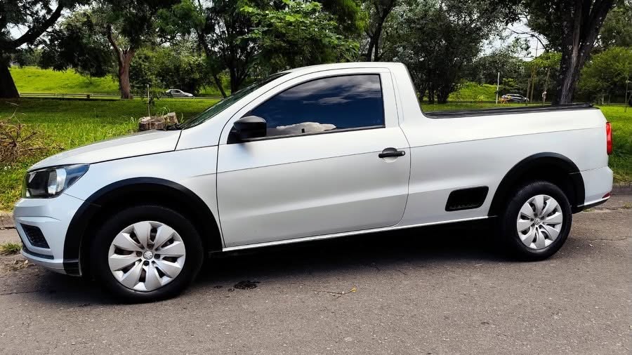 Volkswagen Saveiro: Vista lateral izquierda